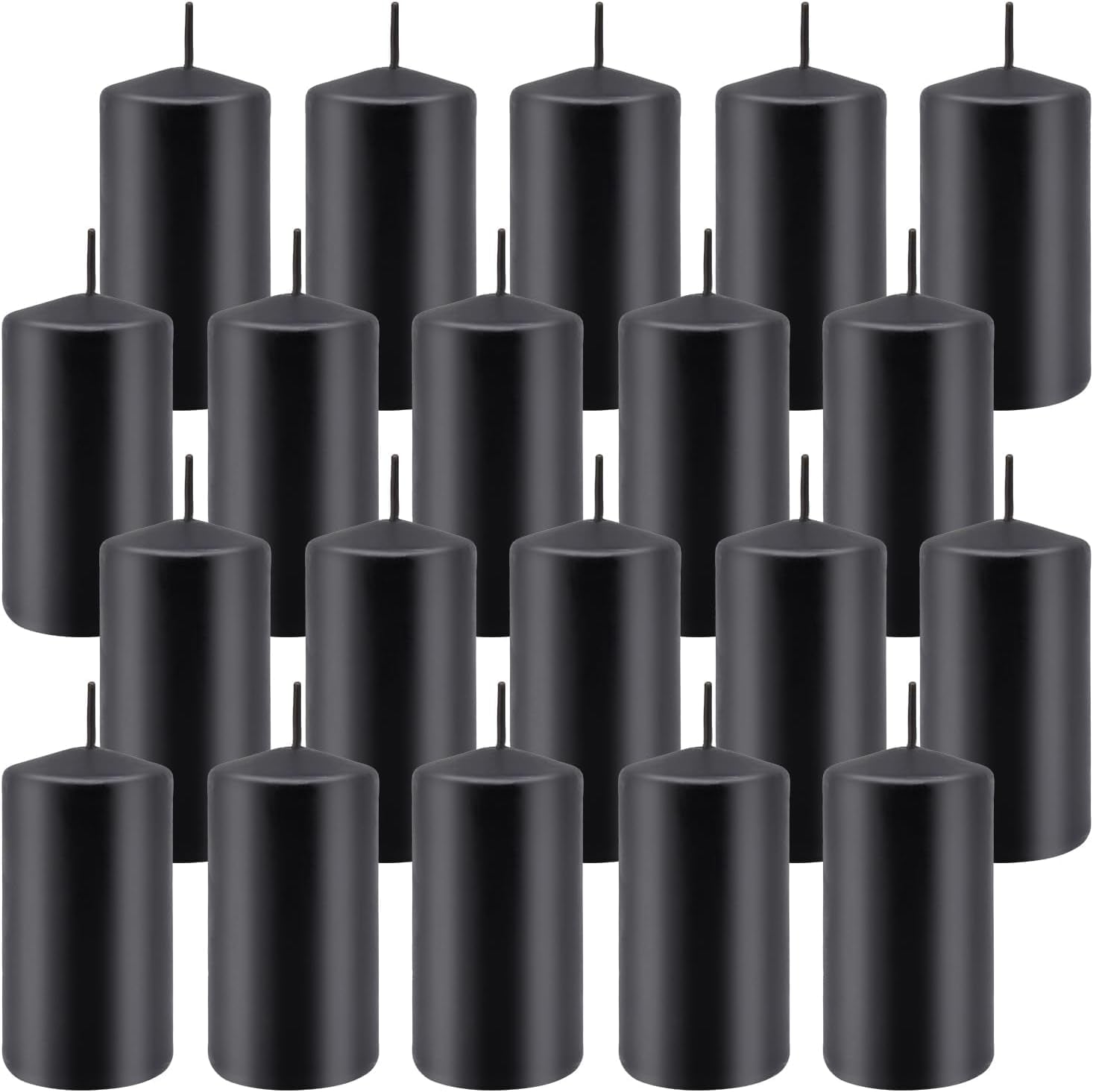 12PCS 10-Inch Black Bleeding Taper Candles,Vampire Tears Taper Candles- Unscented Ideal for Halloween, Christmas, Rituals, and Themed Party Decor